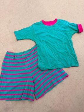 Vintage Shorts & Reversible Top Set